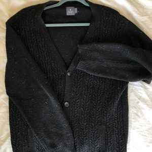 Hawkings McGill Flecked Black Cardigan